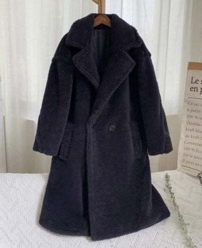 Manteau en fourrure,.