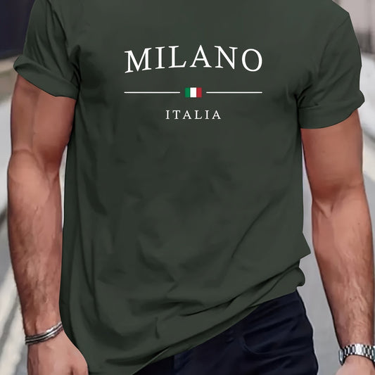 T-shirt imprimé à motifs Milano.