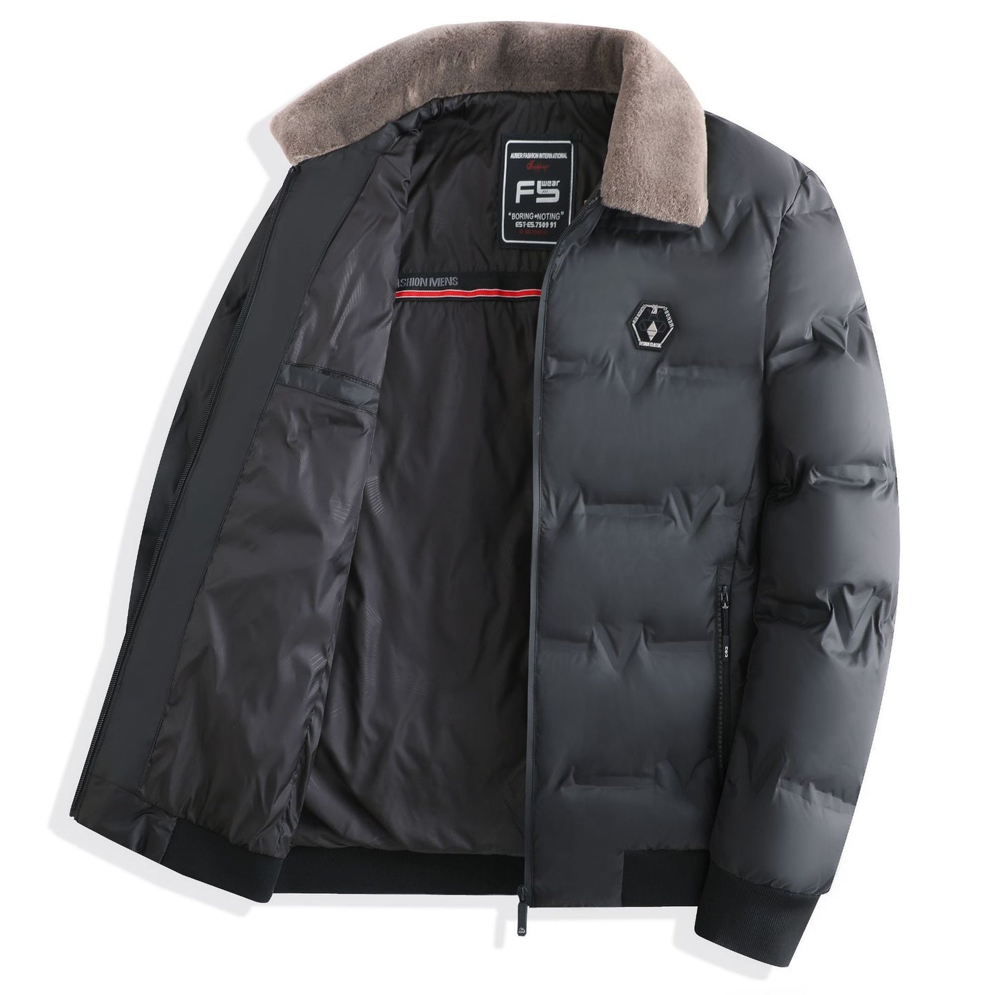 Manteau d'hiver pour hommes