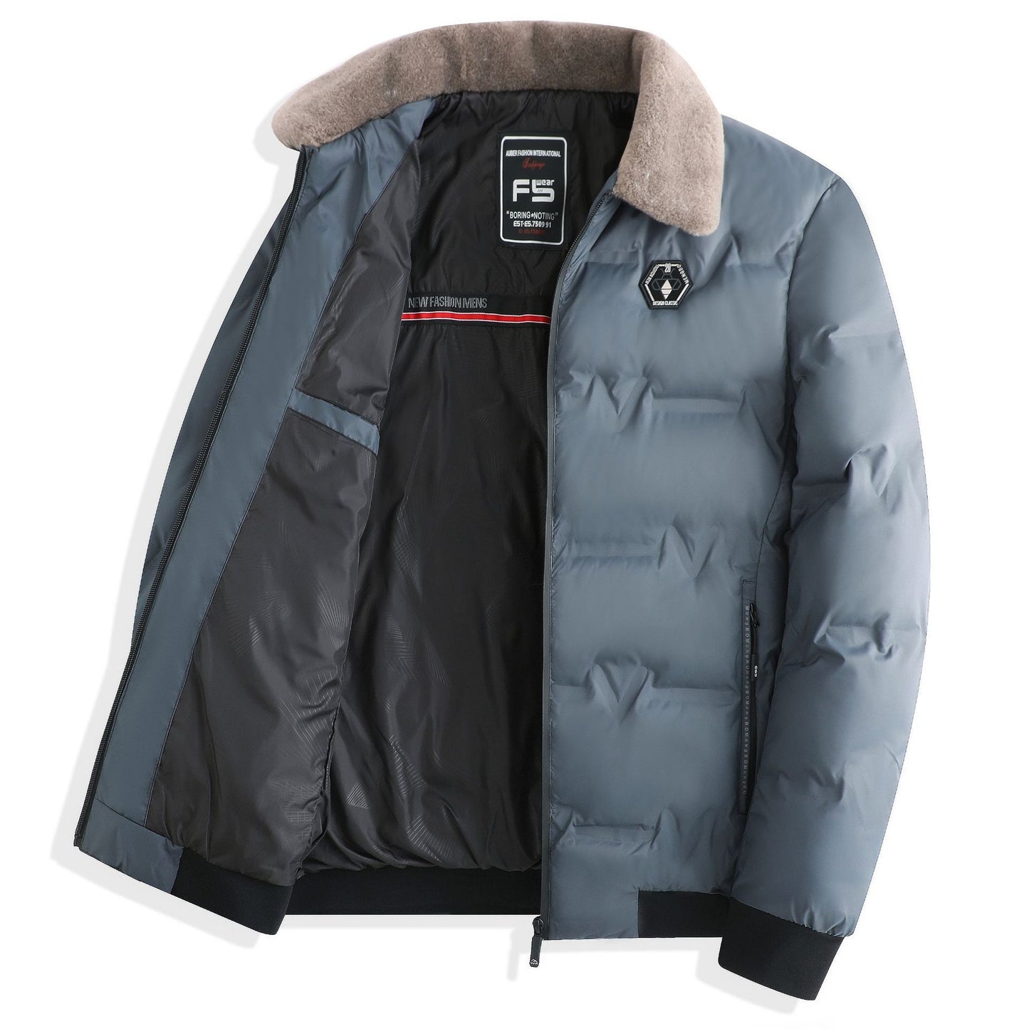 Manteau d'hiver pour hommes